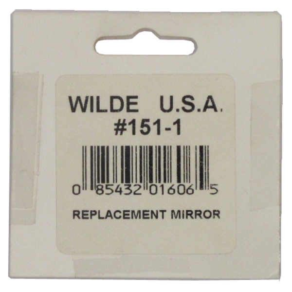 Wilde REPLACEMENT GLASS FOR #151-BULK 151-1/BB